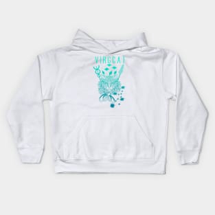 Zodiacat, a zodiac cattery: virgo - virgcat Kids Hoodie